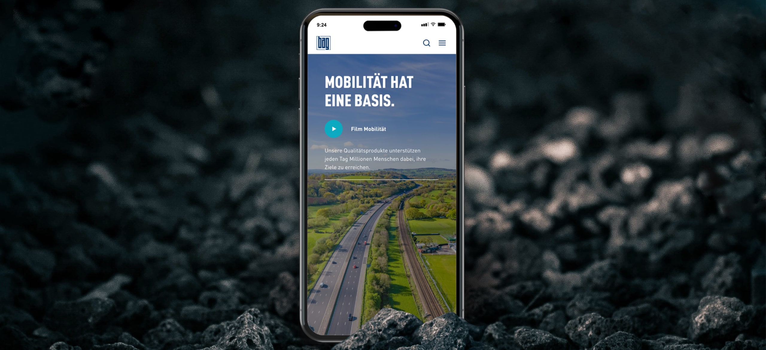 Basalt AG – digitaler Auftritt